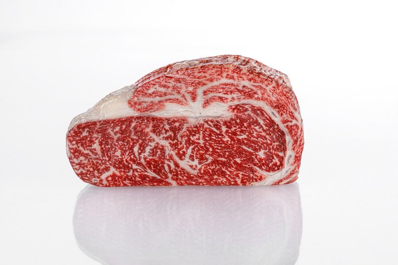 Fleisch im Fotostudio fotografiert - Wagyu