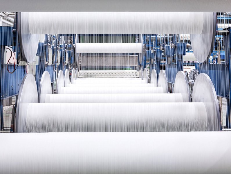 Industriefotografie - Linz Textil / Weberei, Spinnerei, Vossen