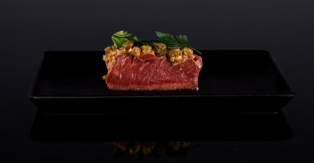 Fleisch im Fotostudio fotografiert - Wagyu