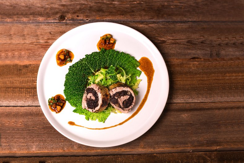 Foodfotografie - Schweinsfilet mit Blunz´nfülle