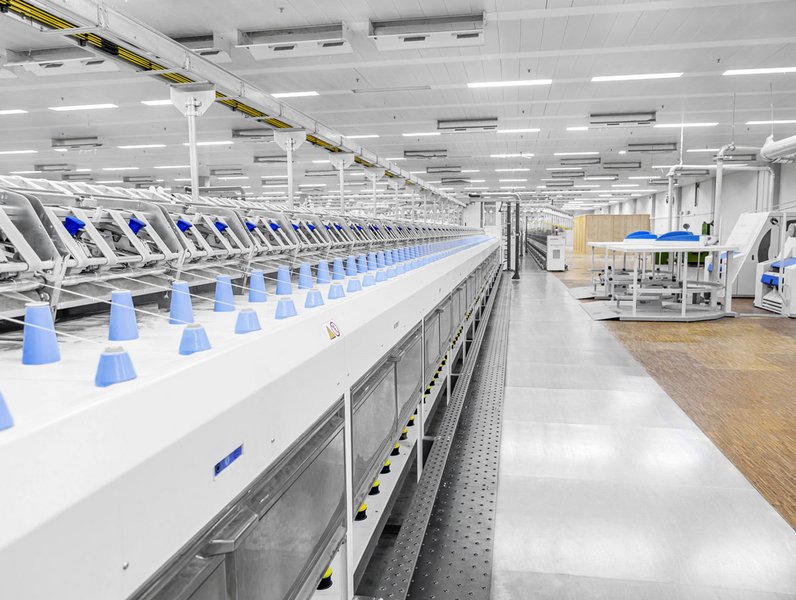 Industriefotografie - Linz Textil / Weberei, Spinnerei, Vossen