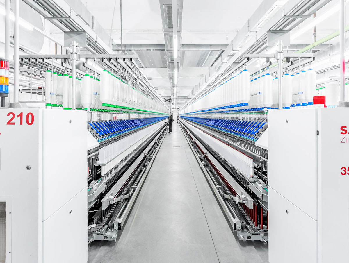 Industriefotografie Linz Textil